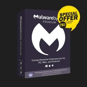 Malwarebytes Premium – Licencia de Por Vida (1 PC)