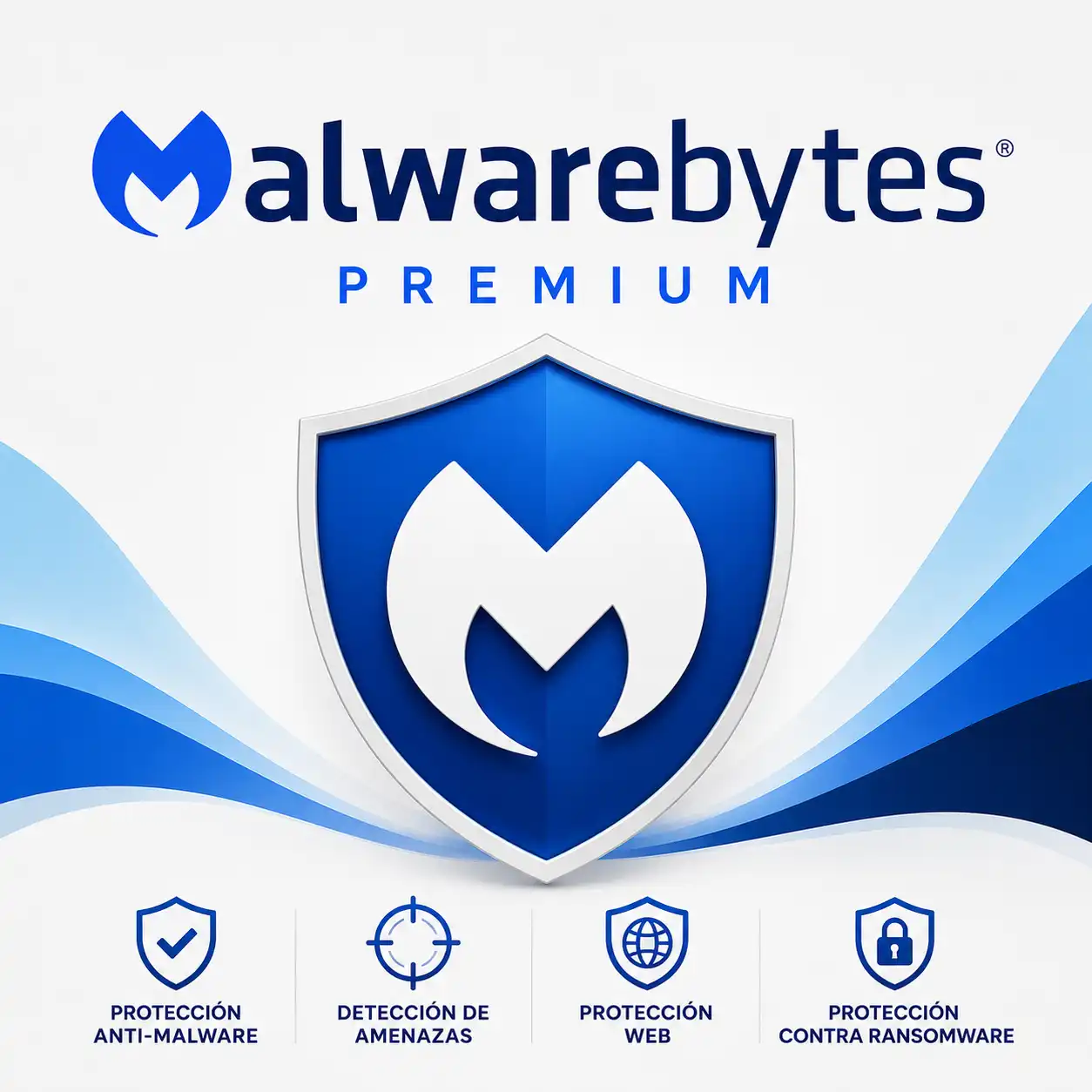 Malwarebytes Malwarebytes Premium KEY | 1 PC | Licencia de por vida - Image 1